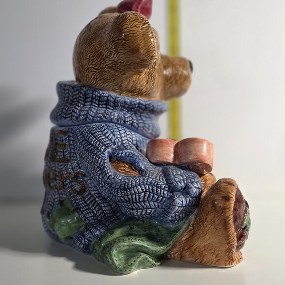 Vintage Boyds Bears Bearware "Bailey's Low Fat" Cookie Jar 390001 UEC! - Picture 2 of 8
